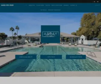 Arraysouthmountain-APTS.com(Array South Mountain Apartments) Screenshot