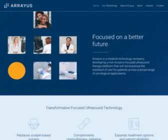 Arrayus.ca(Arrayus technologies) Screenshot