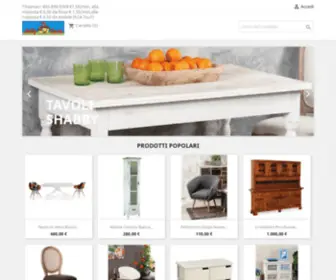 Arredamentishop.it(By jolly casa srl vendiamo al miglior prezzo di mercato arredamenti online) Screenshot