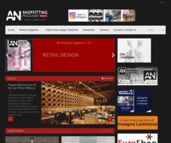 Arredanegozi.it(AN Shopfitting Magazine) Screenshot