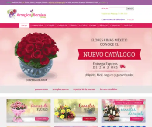 Arreglosfloralesdf.mx(Arreglos Florales) Screenshot