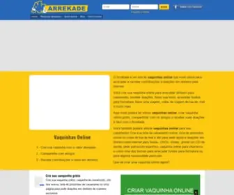 Arrekade.com.br(Como ganhar dinheiro online na internet) Screenshot