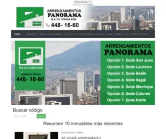 Arrendamientospanorama.com(Apartamentos Casas Locales Oficinas Bodegas en ARRIENDO) Screenshot