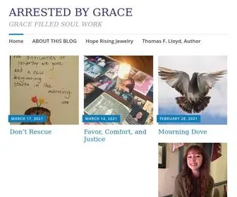 Arrestedbygrace.com(GRACE FILLED SOUL WORK) Screenshot