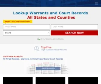 Arrestwarrantrecords.com(A premier educational resource) Screenshot