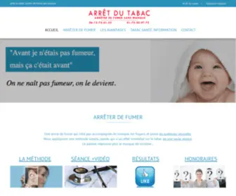 Arretdutabac.net(Arrêt du tabac) Screenshot