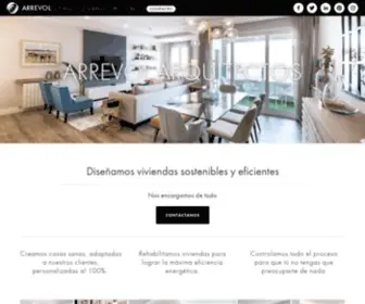Arrevol.com(Arrevol Arquitectos) Screenshot