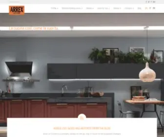 Arrex.it(Homepage Arrex Le Cucine) Screenshot