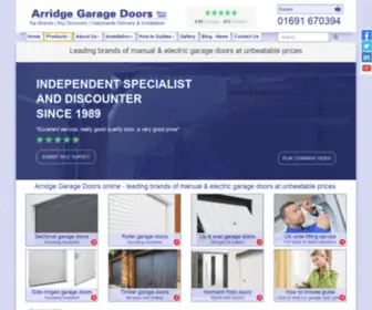 Arridgegaragedoors.co.uk(Arridge Garage Doors) Screenshot