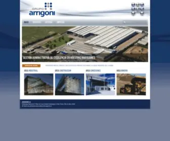 Arrigoni.cl(Arrigoni Gestión Ambiental) Screenshot