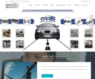 Arrisengineparts.com(WENZHOU ARRIS AUTO PARTS CO) Screenshot