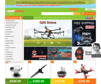 Arrishobby.net(RC Models Online Store) Screenshot