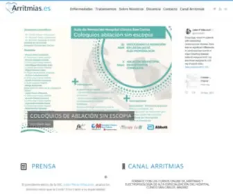 Arritmias.es(Inicio) Screenshot