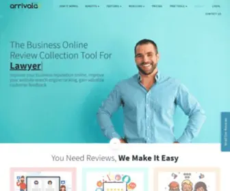 Arrivala.com(Automated Customer Online Reviews) Screenshot