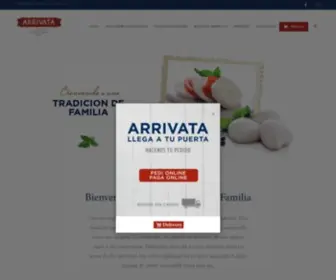 Arrivata.com.ar(Hacedores de Quesos) Screenshot