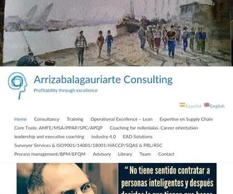 Arrizabalagauriarte.com(Arrizabalagauriarte Consulting) Screenshot