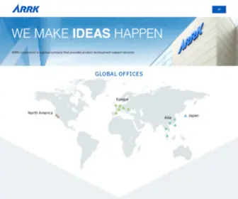 ARRK.com(ARRK corporation) Screenshot