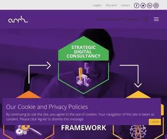 Arrkgroup.com(Achieve a competitive advantage) Screenshot