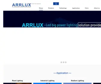 Arrlux.com.cn(ARRLUX designs and manufactures high) Screenshot