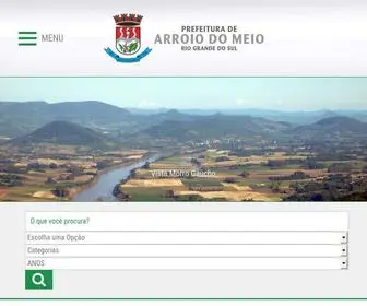Arroiodomeio.org(MUNICÍPIO) Screenshot