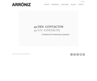 Arroniz-Arte.com(Arroniz Arte) Screenshot