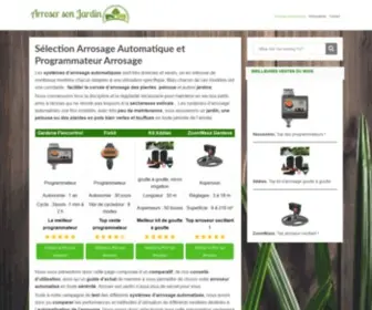 Arroser-Son-Jardin.fr(Arrosage automatique) Screenshot