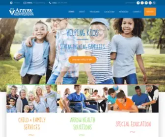Arrow.org(Arrow Child & Family Ministries) Screenshot