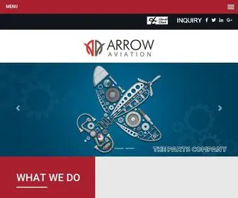 Arrowaviation.com(Arrow Aviation Services) Screenshot