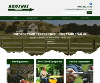 Arrowaytractor.com(Home Arroway Tractor Katonah) Screenshot