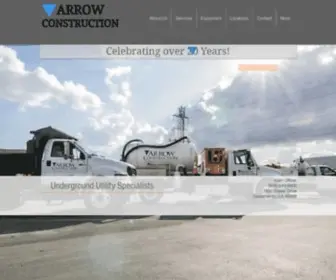 Arrowcon.com(Arrow Construction) Screenshot