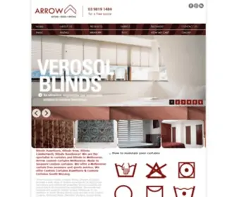 Arrowcurtains.com(Arrow Curtains) Screenshot