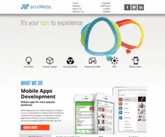 Arrowebs.com(Quality Solutions) Screenshot