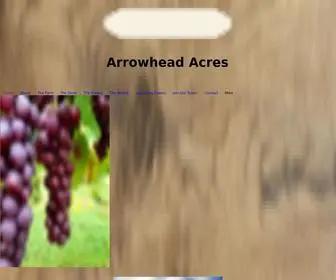 Arrowheadacresfarm.com(Arrowhead Acres) Screenshot