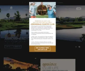 Arrowheadccaz.com(Glendale, AZ Golf & Country Club) Screenshot