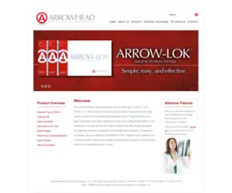 Arrowheaddevices.com(Arrowheaddevices) Screenshot