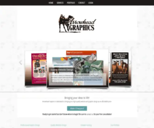 Arrowheadgraphics.com(Arrowhead Graphics) Screenshot