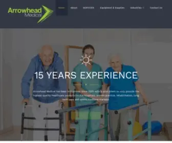 Arrowheadmed.com(Arrowhead Medical) Screenshot