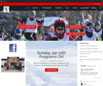 Arrowheadnordic.ca(Arrowhead Nordic Ski Club) Screenshot