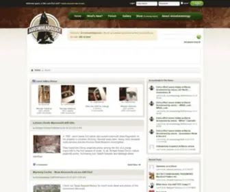 Arrowheadology.com(Arrowheads and Indian Artifacts) Screenshot