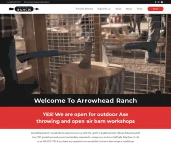 Arrowheadranchcamano.com(Arrowhead Ranch Camano) Screenshot