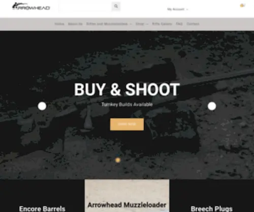 Arrowheadrifles.com(Arrowhead Rifles) Screenshot