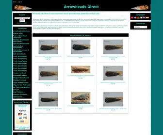 Arrowheadsdirect.com(Arrowheads Direct) Screenshot