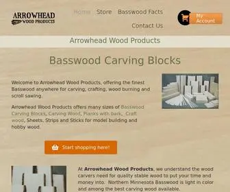 Arrowheadwoodproducts.com(Arrowhead Wood Products) Screenshot