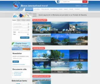 Arrowintravel.ro(Arrow International Travel) Screenshot