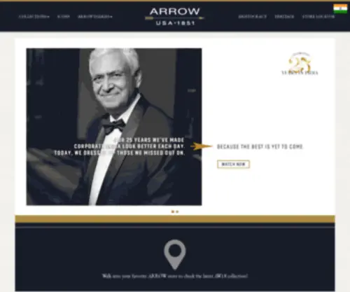 Arrowlife.com(Men’s Formal Clothing) Screenshot