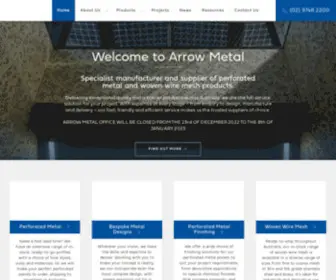 Arrowmetal.com.au(Arrow Metal) Screenshot