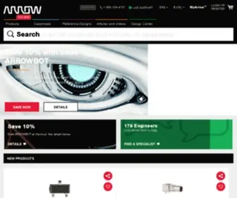 Arrowmx.com(ARROW COMPONENTS MEXICO) Screenshot