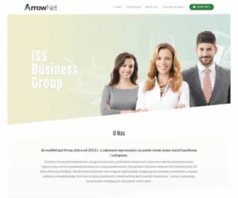 Arrownet.pl(ISS Business Group) Screenshot