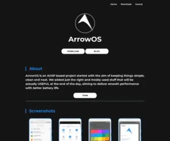 Arrowos.net(Arrowos) Screenshot