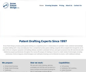 Arrowpatent.com(Quality Patent Drawings) Screenshot